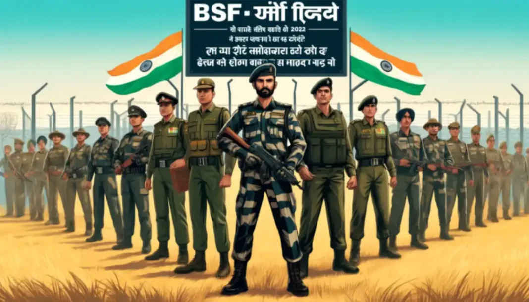 बीएसएफ में एएसआई और हेड कांस्टेबल मिनिस्टीरियल के पदों पर बंपर भर्ती, कल से शुरू होंगे आवेदन