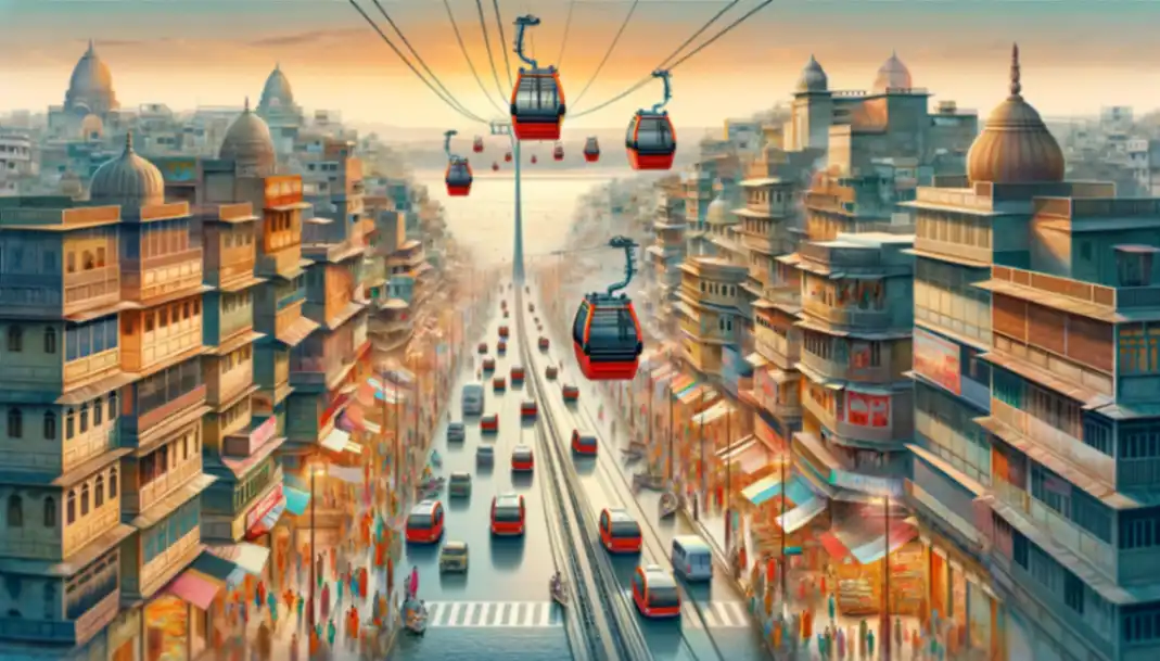 वाराणसी में 40 मिनट का सफर अब रोप वे से मात्र 15 मिनट में, जानिए कब से शुरू होगी यह सेवा